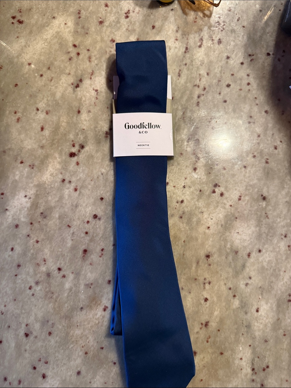 Goodfellow & Co Solid Navy Blue Men's Tie